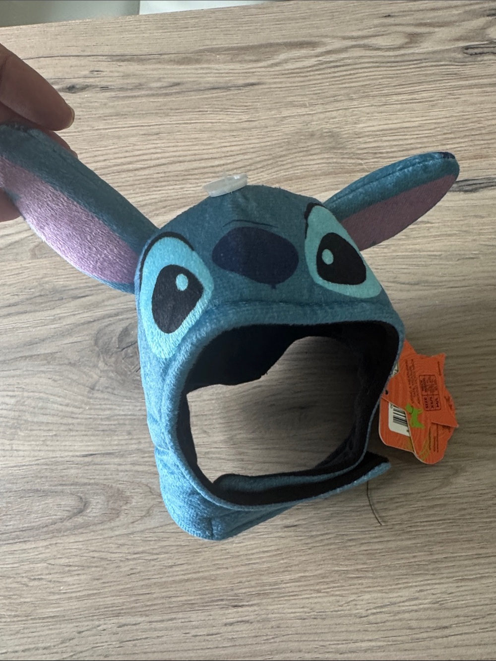 Disney Blue Stitch Plush Character Hat Dog Costume XS/S